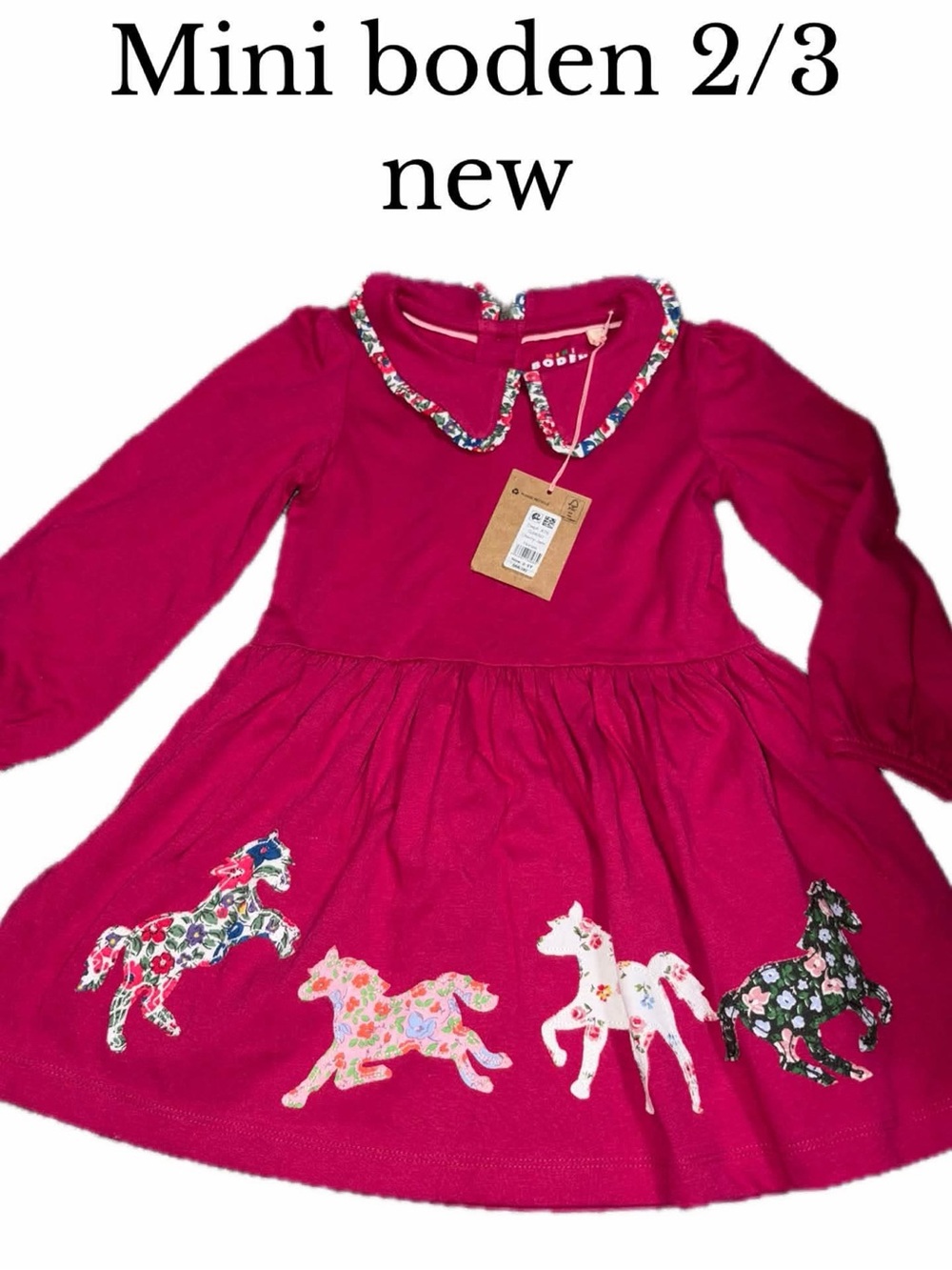 Mini boden new horse dress